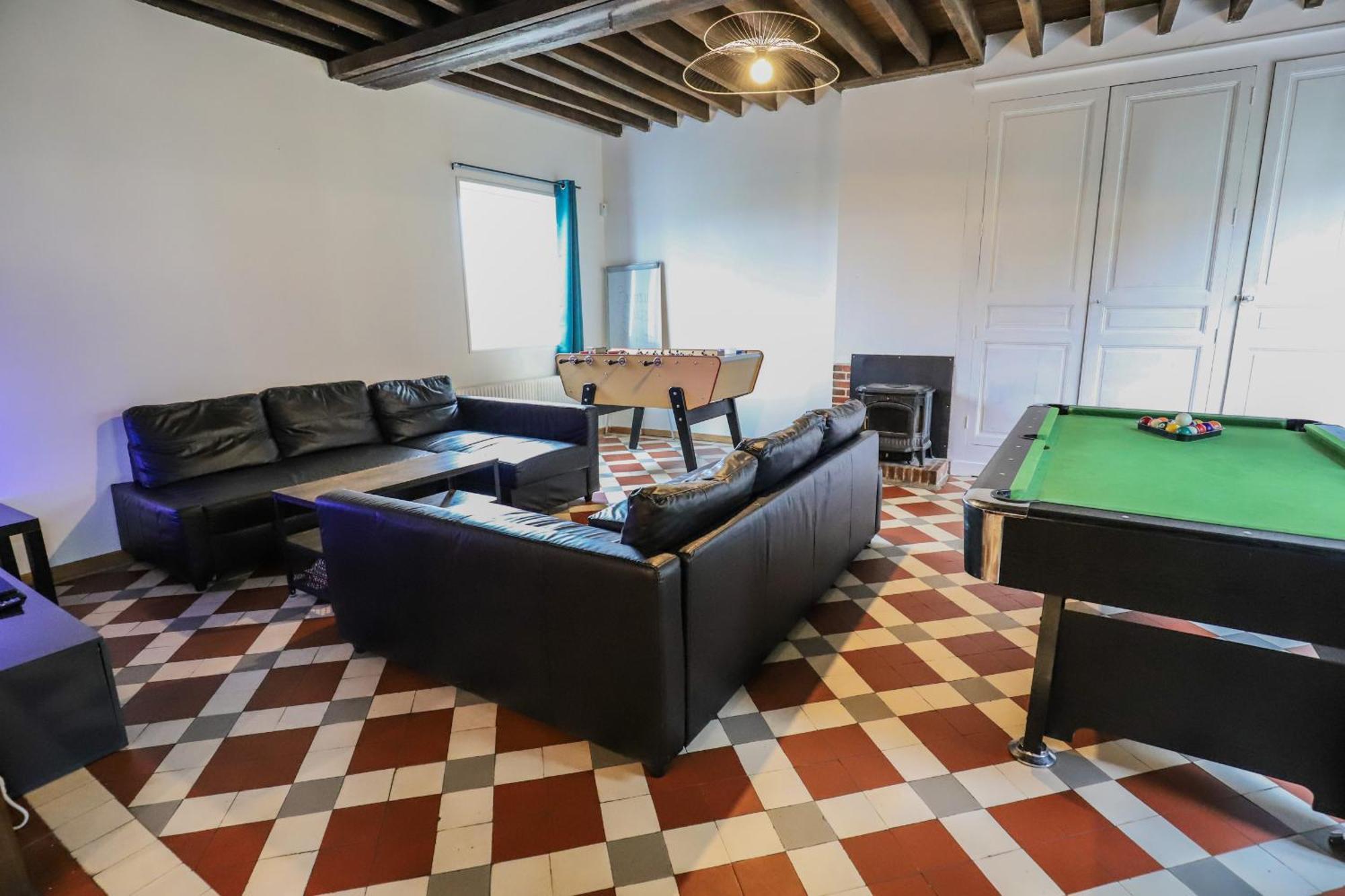 Les Menus Crazy Villa Champs Corons 61 - Interior Heated Pool - 2H From Paris - 30P מראה חיצוני תמונה
